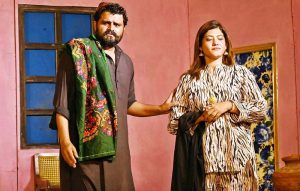 Artists perform the stage play “Khamoshi” during the Hyderabad Theatre Festival 2025 at Sindh Museum. APP/FHN/MAF/TZD/SSH