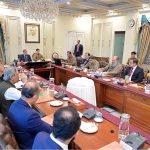 Prime Minister Muhammad Shehbaz Sharif chairs a meeting regarding the country's economy