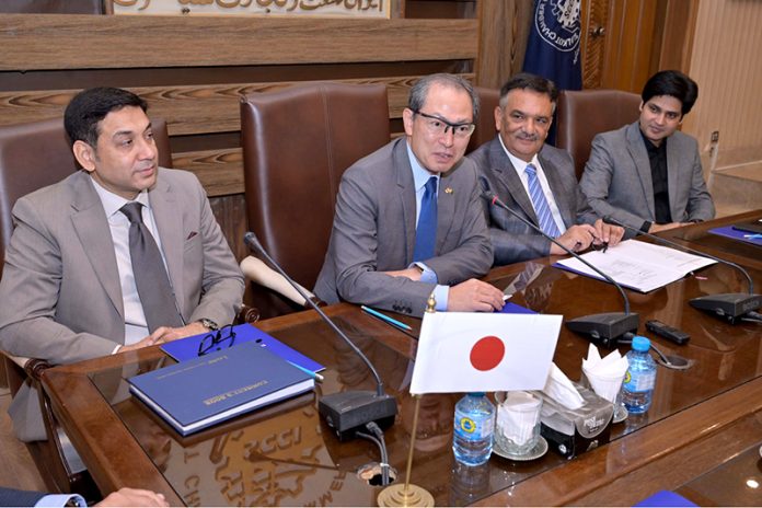 Ambassador of Japan, Mr. Shuichi Akamatsu addressing to exporters at SCCI Ambassador of Japan, Mr. Shuichi Akamatsu addressing to exporters at SCCI