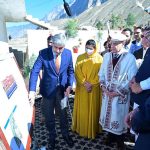 Prime Minister Muhammad Shehbaz Sharif is being briefed on Danish School project in Chitral, overall situation of education in Khyber Pakhtunkhwa and character education program for primary level school students of Chitral.