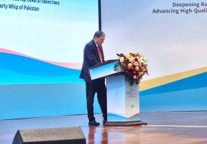 Senator Saleem Mandviwalla in a group photo with the participants of China-Central and South Asia Legal Forum at Kashgar, China.