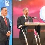 Prime Minister Muhammad Shehbaz Sharif addresses at a special ceremony on the occasion of 102nd Republic Day of Türkiye.