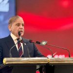 -Prime Minister Muhammad Shehbaz Sharif addresses at a special ceremony on the occasion of 102nd Republic Day of Türkiye.