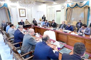 Prime Minister Muhammad Shehbaz Sharif chairs a review meeting on Jinnah Medical Complex and Research Centre