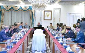 Prime Minister Muhammad Shehbaz Sharif chairs a review meeting on Jinnah Medical Complex and Research Centre