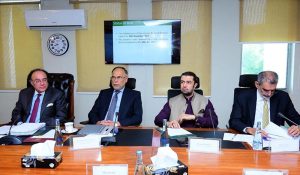 A meeting of the Cabinet Committee on State-Owned Enterprises (CCOSOEs) was held today at the Finance Division under the chairmanship of Federal Minister for Finance and Revenue, Senator Muhammad Aurangzeb