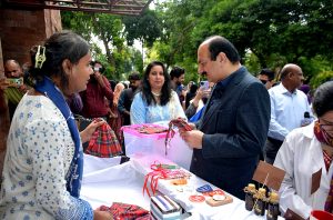 Chairman Prime Minister’s Youth Programme, Rana Mashhood Ahmad Khan addressing the Climate Conference organized by Bargad Society for Human Resource Development in collaboration with the Forum for Dignity Initiatives (FDI) at Lahore College for Women University.