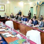 Prime Minister Muhammad Shehbaz Sharif meets with leading Businessmen and Industrialists to discuss Business Investment Climate