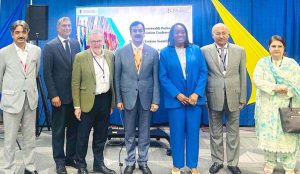 Chairman Senate of Pakistan, Hon’ble Syed Yousaf Raza Gilani, met with the United Kingdom’s parliamentary delegation led by MP Kate Osamor, Chair of the Commonwealth Parliamentary Association (CPA) and Member of Parliament from the Labour Party, on the sidelines of the 68th Commonwealth Parliamentary Conference (CPC).