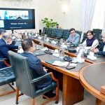 Federal Minister for Economic Affairs, Ahad Cheema chairs an important meeting on the preparations of Regional Connectivity Conference. Advisor to Prime Minister Dr. Tauqeer Shah, Railways Minister Hanif Abbasi and other important officials are also present.