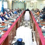 Prime Minister Muhammad Shehbaz Sharif chairs the Federal Cabinet Meeting