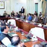 Prime Minister Muhammad Shehbaz Sharif chairs the Federal Cabinet Meeting