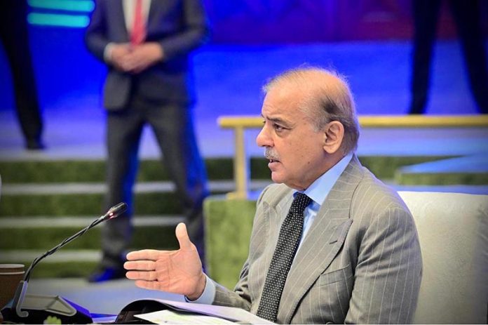 Prime Minister Muhammad Shehbaz Sharif addresses the Regional Transport Ministers' Conference Prime Minister Muhammad Shehbaz Sharif addresses the Regional Transport Ministers' Conference