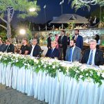 Prime Minister Muhammad Shehbaz Sharif addresses the managements and players of Pakistan and South African Cricket team