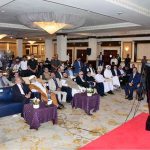Governor Sindh Kamran Khan Tessori addresses the awards ceremony of the Rice Exporters Association of Pakistan (REAP) at local hotel