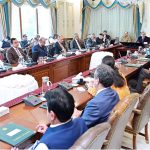 Prime Minister Muhammad Shehbaz Sharif chairs the Federal Cabinet Meeting