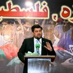 Governor Sindh Kamran Khan Tessori addressing Press Conference at Governor House