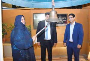 Advisor to Sheikha Latifa Muhammad and partner of AFAQ Group Dubai, Ayesha A. Syed meets Governor Sindh Kamran Khan Tesori at the Governor House.