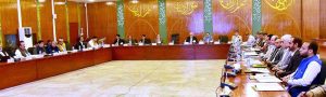 Minister of State for National Food Security and Research, Malik Rasheed Ahmed Khan, chairing the 25th meeting of the Federal Committee on Agriculture (FCA) at the Ministry of National Food Security and Research