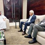 Federal Minister for Board of Investment, Qaiser Ahmed Shaikh met Mohammad Hasan Al Suwaidi, UAE Minister of Investment, to discuss bilateral cooperation between the two brotherly nations