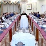 Prime Minister Muhammad Shehbaz Sharif chairs the Federal Cabinet Meeting