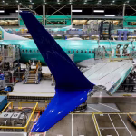 Boeing delivers 55 planes in September