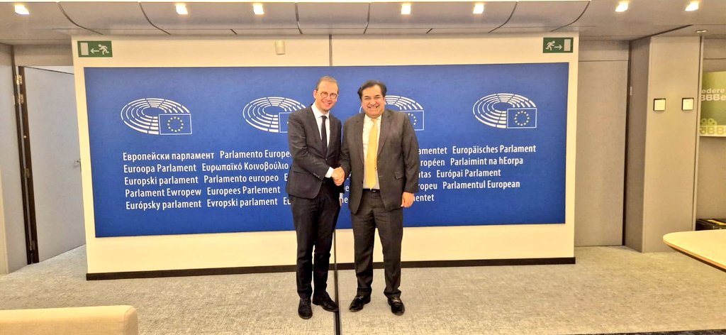 Amb. Rahim discusses security, economic cooperation with European MPs