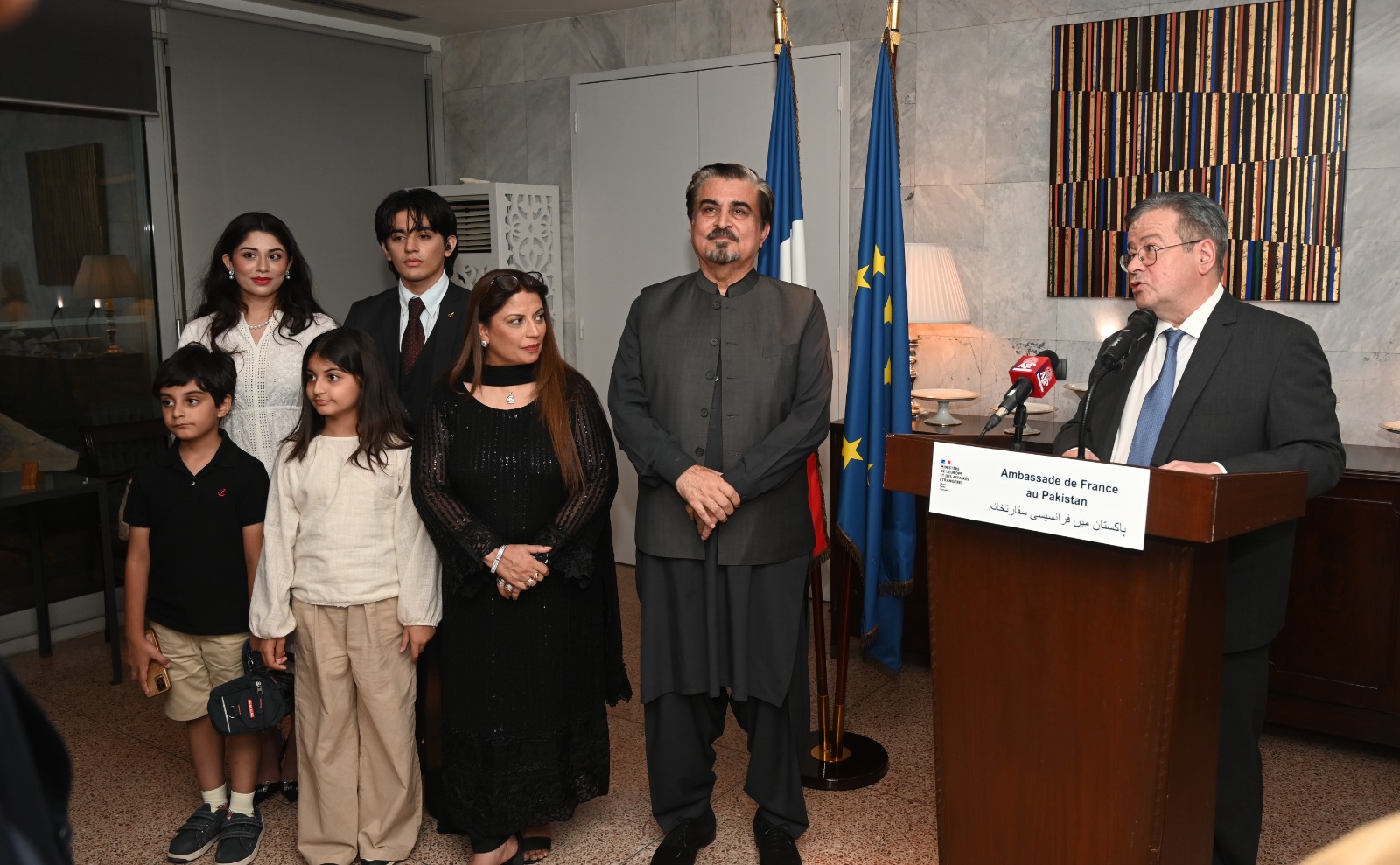 France Confers Arts And Letters Honour On Syed Jamal Shah France Confers Arts And Letters Honour On Syed Jamal Shah