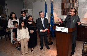 France confers Arts and Letters honour on Syed Jamal Shah