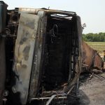 Driver injured in LPG tanker’s accident
