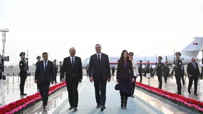 President of Republic of Serbia arrives in Uzbekistan