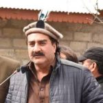 Provincial Minister for Home Affairs Shams Lone visits  hospital, inquires about health of Qazi Nasir Ahmed