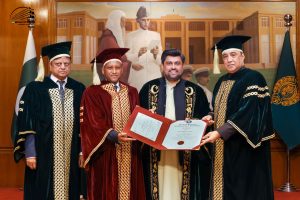 Ethiopian envoy awarded honorary PhD degree