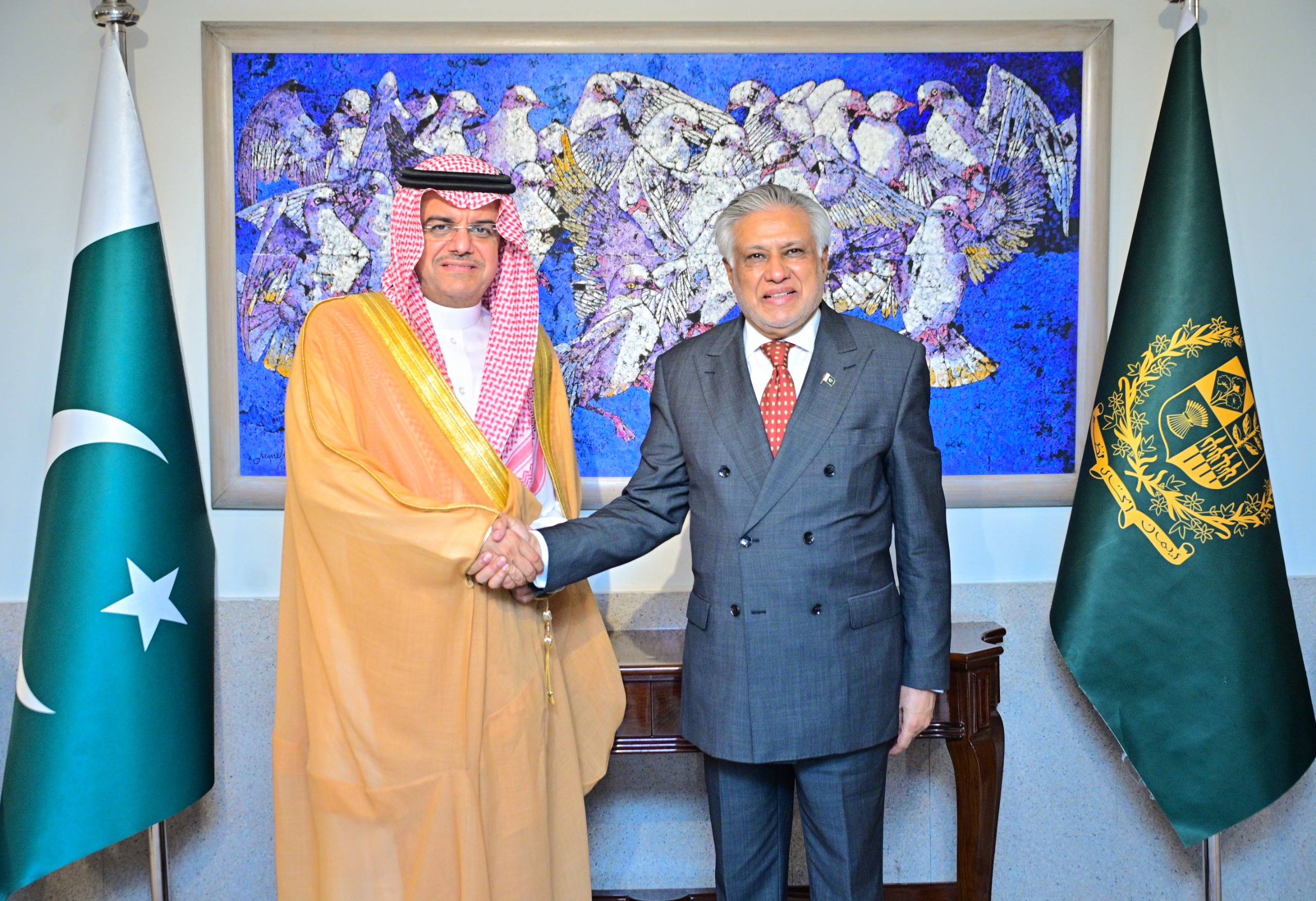 DPM/FM Dar reaffirms commitment to facilitating Saudi investment