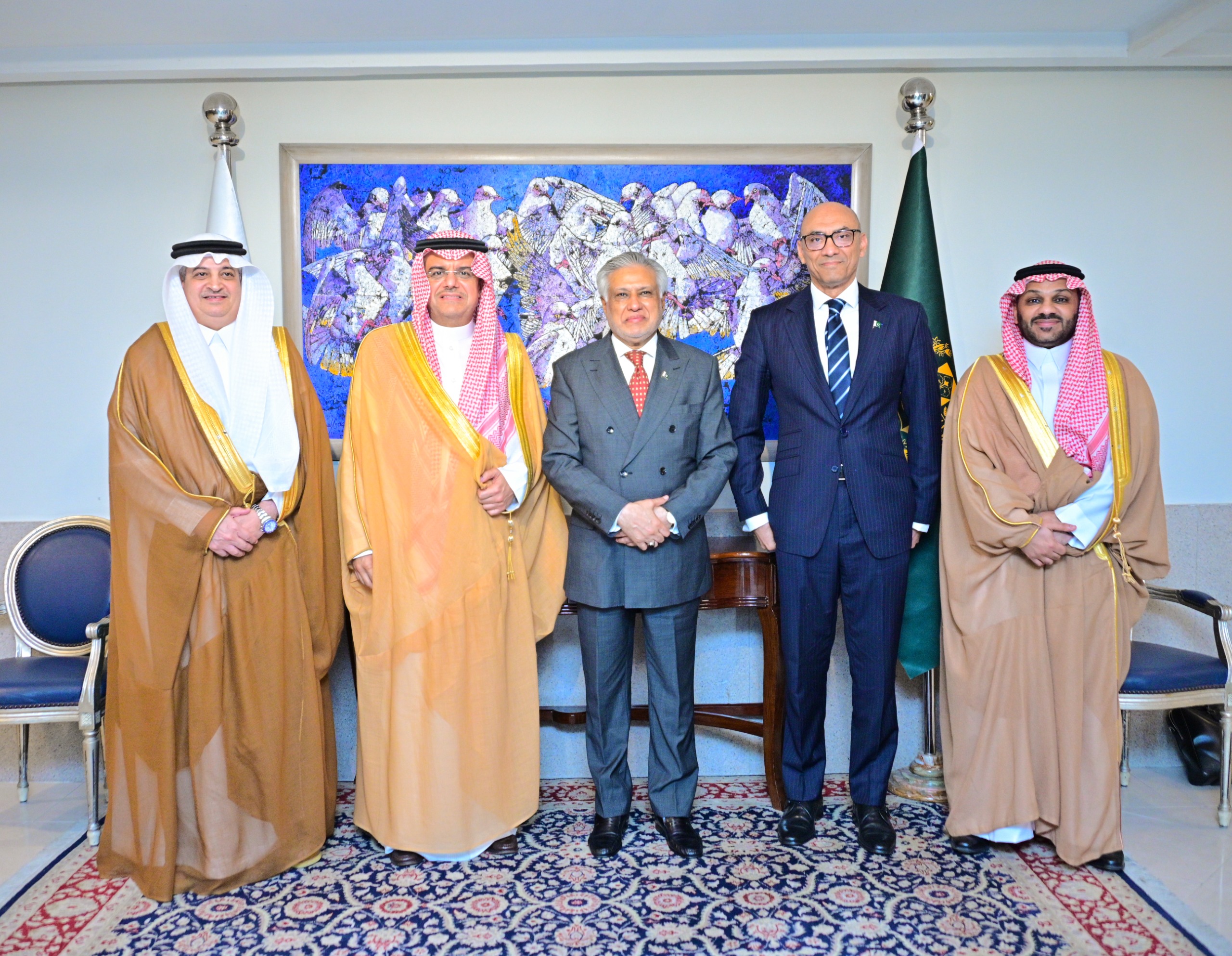 DPM/FM Dar reaffirms commitment to facilitating Saudi investment