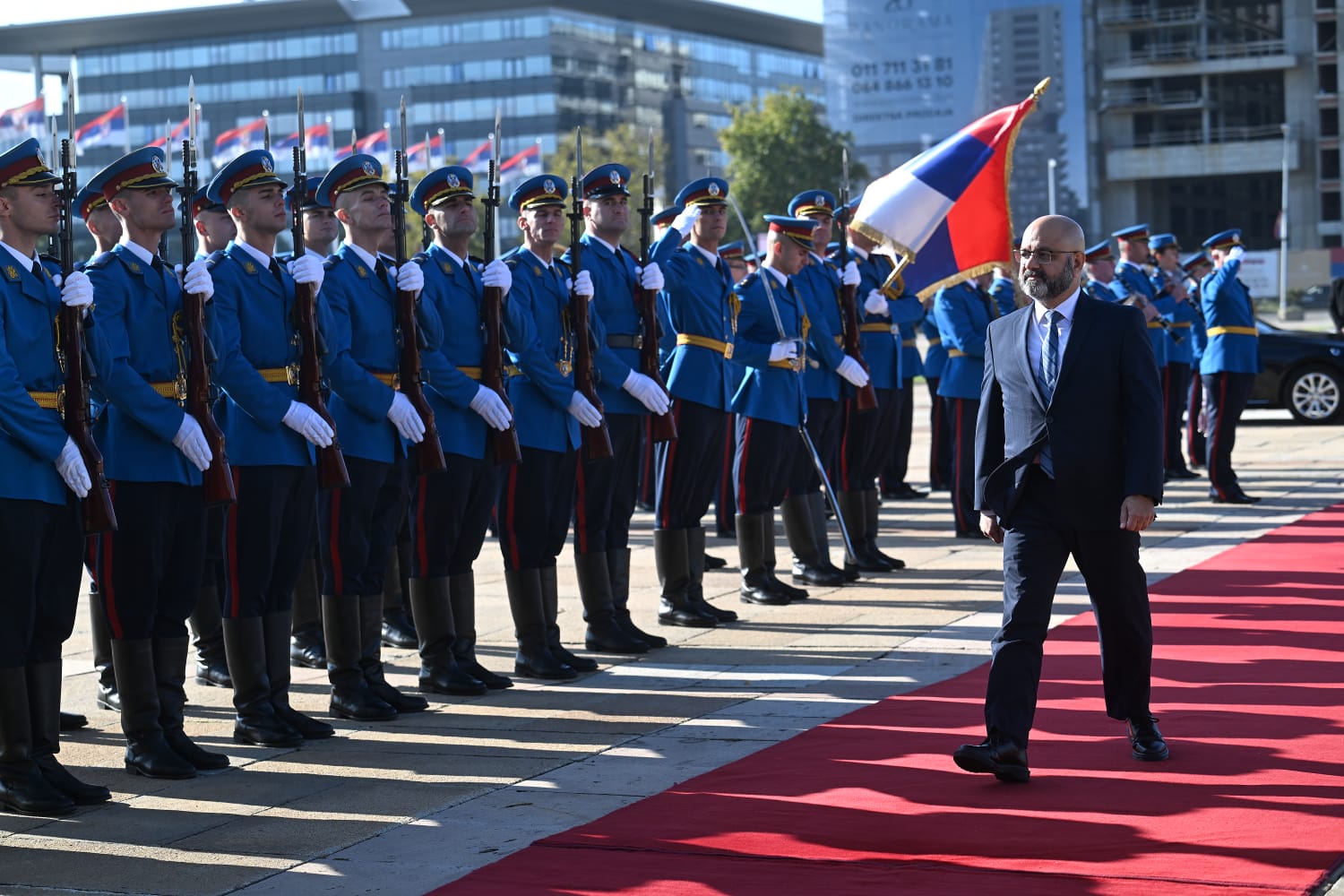 Amb. Zaidi presents credentials to President Republic of Serbia