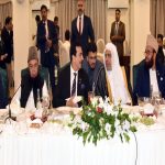 Sardar Yousaf hosts dinner in honour of MWL SecGen; top political & religious leaders attend