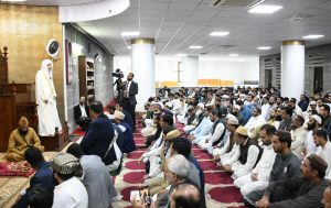 Muslim World League Secretary General leads Friday prayer at Parliament House