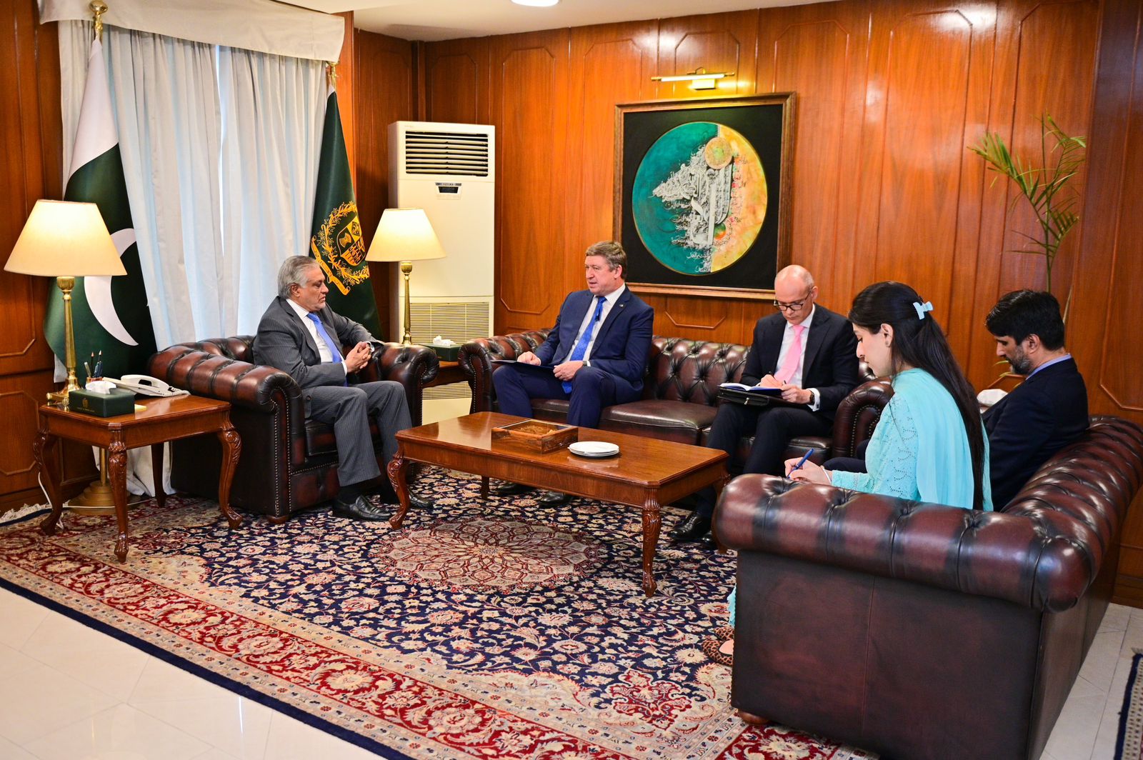 DPM/FM Dar reaffirms Pakistan’s commitment to further strengthening cooperation with EU