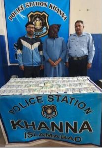 ICT Police foil 1.3 mln ghee heist; suspect in handcuffs