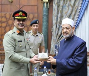 COAS visits Egypt: meets Egyptian defence minister, Chief of Staff
