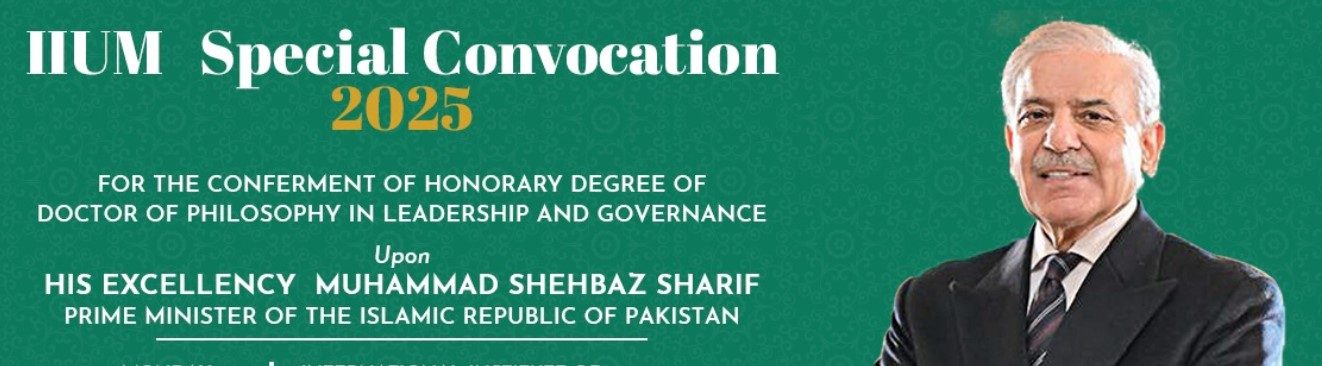PM Shehbaz honored with doctorate at IIUM; calls for academic collaboration, Muslim unity