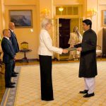 Pakistan's Australia envoy presents diplomatic credentials to Governor General