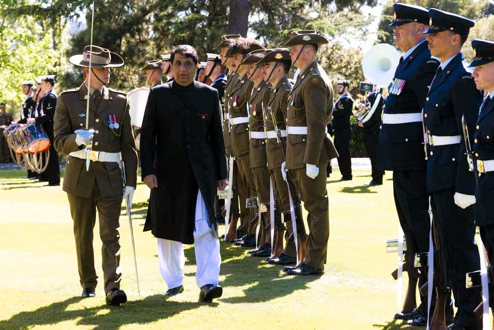 Pakistan's Australia envoy presents diplomatic credentials to Governor General
