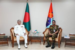 Naval Chief's visit to Bangladesh concludes, meets senior military leadership