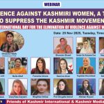 Kashmiri women subjected to systematic sexual violence, webinar told