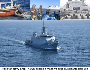 Pakistan Navy scores massive drug bust worth $130mln in Arabian Sea