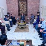 PM visits Aftab Shaban Mirani's residence to offer condolence