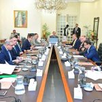 Prime Minister Muhammad Shehbaz Sharif chairs a meeting regarding climate change induced losses and mitigation plan for the next year's Monsoon