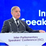 – Prime Minister Muhammad Shehbaz Sharif addressing the inaugural session of Inter-Parliamentary Speakers’ Conference (ISC) “Peace, Security and Development”.